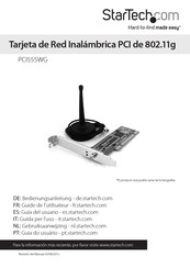 StarTech PCI555WG Guia Del Usuario