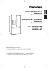 Panasonic NR-CB74PV1XD Instrucciones De Operación