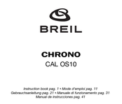 BREIL CHRONO CAL OS10 Manual De Instrucciones