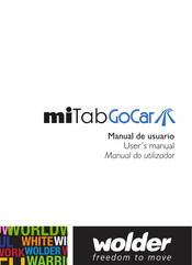 Wolder miTabGOCAR Manual De Usuario