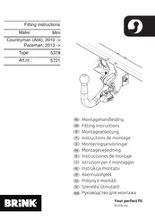 Brink 5721 Instrucciones De Montaje