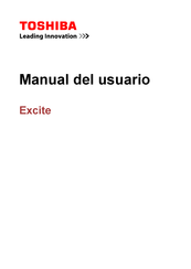 Toshiba Excite Manual Del Usuario