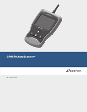 Actron AutoScanner CP9670 Guia Del Usuario