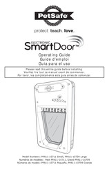 Petsafe SmartDoor PPA11-10709 Guía Para El Usuario