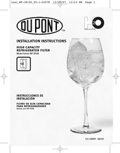 Du Pont WF-IR100 Serie Instrucciones De Instalación