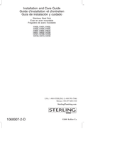 Kohler Sterling 11855 Guía De Instalación Y Cuidado