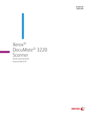 Xerox DocuMate 3220 Guía De Usuario