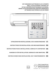 Olimpia splendid Ci2 Wall Manual De Instrucciones