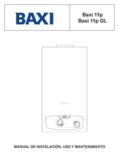 Baxi 11p Manual De Instalación, Uso Y Mantenimiento