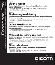 Dicota Freelance Pro Manual De Instrucciones