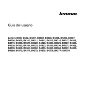 Lenovo B4318 Guia Del Usuario