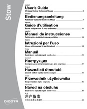 Dicota Stow Manual De Instrucciones