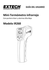 Extech Instruments IR260 Guia Del Usuario