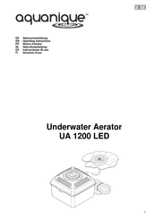 aquanique UA 1200 LED Instrucciones De Uso