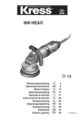 KRESS 900 HEX/2 Instrucciones De Servicio