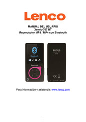 Lenco Xemio-767 BT Manual Del Usuario