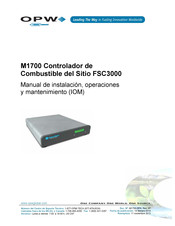 OPW M1700 Manual De Instalación, Operaciones Y Mantenimiento