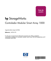 HP StorageWorks Smart Array 1000 Guía De Usuario