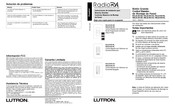 Lutron RALB-2W-SD Instrucciones De Instalación