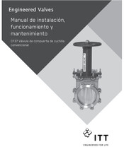 ITT CF37 Manual De Instalación, Funcionamiento Y Mantenimiento