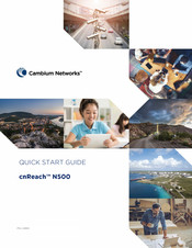 Cambium Networks cnReach N500 Guia De Inicio Rapido