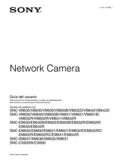 Sony SNC-EM632R Guia Del Usuario