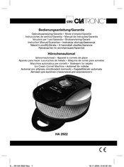 Clatronic HA 2922 Instrucciones De Servicio