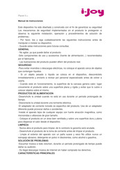 i-joy Planet II-v3 Manual De Instrucciones