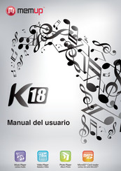 MEMUP K 18 Manual Del Usuario