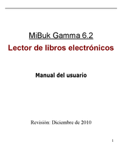 Wolder miBuk GAMMA 6.2 Manual Del Usuario