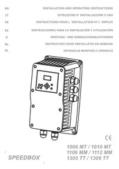 Espa 1010 MT Instrucciones Para La Instalación Y Utilización