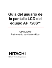 Hitachi OPTIGEN AP 720S Guia Del Usuario