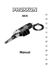 Proxxon BS/E Manual De Instrucciones