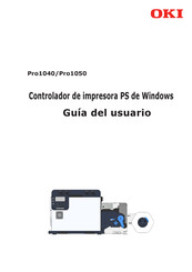Oki Pro1050 Guia Del Usuario