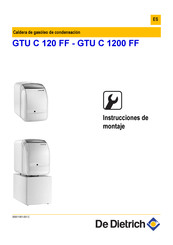 De Dietrich GTU C 1200 FF Instrucciones De Montaje