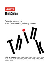 Lenovo ThinkCentre M900 Guia Del Usuario