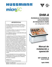 Hussmann SHM-A Manual De Instalación Y Operación