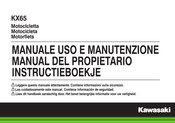 Kawasaki KX65 2015 Manual Del Propietário