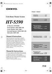 Onkyo HT-S590 Manual De Instrucciones