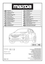 Mazda KD45-V1-285 Instrucciones De Montaje