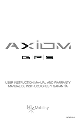 Ki Mobility Axiom S Manual De Instrucciones