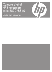 HP Photosmart R840 Serie Guia Del Usuario