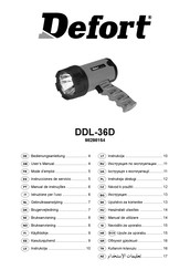 Defort DDL-36D Instrucciones De Servicio