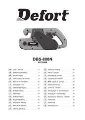 Defort DBS-800N Instrucciones De Servicio