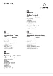 SCHOLTES BC 199DT XA S Manual De Instrucciones