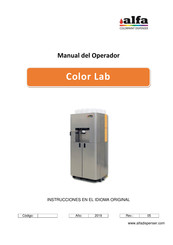 ALFA Color Lab Manual Del Operador