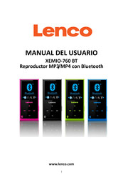 Lenco XEMIO-760 BT Manual Del Usuario