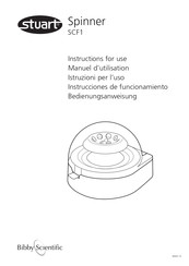 Bibby Scientific Stuart SCF1 Instrucciones De Funcionamiento