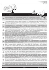 ECS Electronics RN-122-DX Instrucciones De Montaje