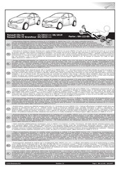 ECS Electronics RN-122-BX Instrucciones De Montaje